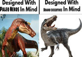 Designed With PALEO NERDS In Mind Designed With BOARD EXECUTIVES In Mind