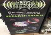 SHOE BEATZ Bluetooth WIRELESS TECHNOLOGY ENABLED TM SPEAKER SHOES!