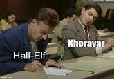 imgflip.com Half-Elf Khoravar