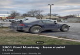 • 2001 Ford Mustang · base model $1,234 Listed 14 hours ago · Gravity, IA