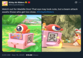 Kirby Air Riders @KirbyAirRiders Watch out for Waddle Doo! That eye may look cute, but a beam attack awaits those who get too close. #KirbyAirRiders 颱 昊 2:00 AM · Sep 16, 2025·619.6K Views ...