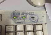 ו hp HEWLETT PACKARD 1 A 01 Num Lock * 7 8 6