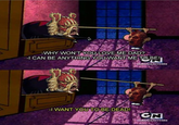 -WHY WON'T YOU LOVE ME DAD? -I CAN BE ANYTHING YOU WANT ME TO BE! -I WANT YOU TO BE DEAD! CN