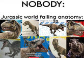 NOBODY: Jurassic world failing anatomy: e people who used work at the park go back to save ese amazing PERSONNEL FILES 22 Discover the dinosaur science that inspired Jurassic World! SCHOLASTIC CR TO H