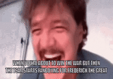 img WHEN YOU'RE ABOUT TO WIN THE WAR BUT THEN THE TSAR STARTS FANBOYING FOR FREDERICK THE GREAT