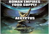 imgflip.com ROMAN EMPIRES FOOD SUPPLY AEGYPTUS