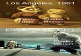 Los Angeles, 1961 Danny Charles Trejo Manson Los Angeles, 1971 Charles Manson Danny Treio