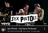 vevo Sex PisTOLS Sex Pistols - God Save The Queen Sex Pistols Official ° ° 44m views 13 years ago 3:24