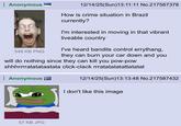 Anonymous 548 KB PNG 12/14/25(Sun)13:11:11 No.217587378 How is crime situation in Brazil currently? I'm interested in moving in that vibrant liveable country I've heard bandits control errythang, they can burn your car down and you will do nothing since they can kill you pow-pow shhhrrrratatataatata click-clack rrratatatatattatatat Anonymous 57 KB JPG 12/14/25(Sun)13:13:48 No.217587432 I don't like this image