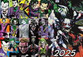 1940 1945 1951 1962 1965 @HistoryoftheBatman 1973 1975 1986 1988 1990 "HE'S THE JOKER. ...THE MASKING OF BATMAN! 2025 1993 2003 2008 2013 2021