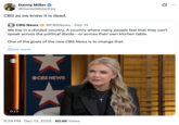 A "tweet":https://knowyourmeme.com/memes/sites/twitter-x about Erika Kirk, the widow of late right-wing political organizer "Charlie Kirk":https://knowyourmeme.com/memes/people/charlie-kirk, concerning her CBS Town Hall Interview in December 2025.