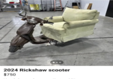 2024 Rickshaw scooter $750