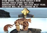 STAR WARS: GALACTIC RACER A NEW RACING VIDEO GAME HAS BEEN ANNOUNCED! IT WILL RELEASE NEXT YEAR. SEBULBA WILL BE RETURNING IN IT. @fresh.pince