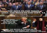 THE AYES TO THE RIGHT, 1943. THE NOES TO THE LEFT, 11. ORDAH! ORDAH, THERE WILL BE ORDAH! THE AYES TO THE RIGHT, 1943, THE NOES TO THE LEFT, 11, THE MOTION IS CARRIED BY THE IMPERIAL PARLIAMENT AND CHANCELLOR PALPATINE NOW HAS EMERGENCY POWERS. UNLOCK! imgflip.com