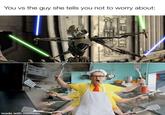 You vs the guy she tells you not to worry about: made with mematic 1333
