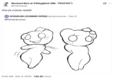 Mustard Bint al-Pibbyglitch (Mk. "FESTIVE") @marzaroth this jit cracks reddit DOGRUSH (COMMS OPEN) @newnerevar⚫ Dec 8 Whimsical snoo 6:40 AM Dec 9, 2025 730.3K Views