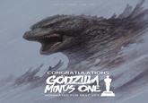 ART BY TOONY FOR YOU CONGRATULATIONS GODZILLA MONOS ONE NOMINATED FOR BEST VFX