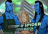 CUSTODY OF SPIDER LADDER MATCH @charless-draws Sla