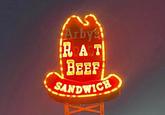 Arby's RAT BEEF SANDWICH