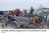 4x4 OFF RORO Totally OSHA Approved Truck Bench Seat Free