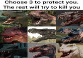 Choose 3 to protect you. The rest will try to kill you THIS AINT NO WALK IN THE PARK