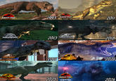 JURASSIC PARK 1993 JURASSIC PARK THE GAME 2011 JURASSIC WORLD 2015 JURASSIC WORLD 2018 JURASSIC WORLD CAMP CRETACEOUS 2021 JURASSIC WORLD 2022 JUKAVIC PARK JURASSIC WORLD CHAOS THEORY JURASSIC PARK 2025 SURVIVAL 2026