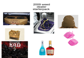 TAGE Els TECH N9NE KOD 2009 weed dealer starterpack Eur Dyal HPNOTIQ Hennessy COGNAC