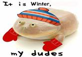 It is Winter, my dudes