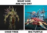 WHAT SIDE ARE YOU ON? Johan Tann Official GW model CHAD TREE BIG TURTLE
