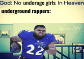 A "meme":https://knowyourmeme.com/memes/memes using the Druski Ravens "AI image":https://knowyourmeme.com/memes/cultures/ai-art, showing internet comedian "Druski":https://knowyourmeme.com/memes/people/druski as Baltimore Ravens running back Derrick Henry.