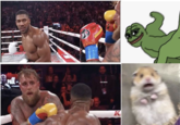 A "meme":https://knowyourmeme.com/memes/memes about the Anthony Joshua Smiling at Jake Paul Before Punching Him image.