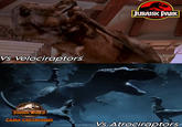 Vs Velociraptors JURASSIC WORLD CAMP CRETACEOUS JURASSIC PARK Vs Atrociraptors