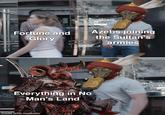 WWW barkh Fortune and Glory Azebs joining the Sultan's armies Everything in No Man's Land made with mematic bartolo