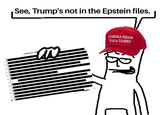 See, Trump's not in the Epstein files. МІЯЯМА ЯХАМ ИАДА ТАЯЯЭ