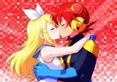 Mega Man Battle Network x Vocaloid: Rockman Exe and Kagamine Rin love kiss
Capcom
