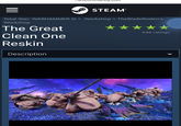 = STEAM® Total War: WARHAMMER III > Workshop > The Blade Roden's Workshop The Great Clean One Reskin Description 546 ratings