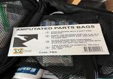 AMPUTATED PARTS BAGS Viritex First Aid Protection 2 STOP BLEEDING WITH A SOFT FIRM BANDAGE. PLACE THE SEVERED PART AS IT IS, IN A DRY CLEAN PLASTIC BAG AND SEAL IT TO KEEP DRY. PLACE SEALED BAG CONTAINING 3 SEVERED PART INTO COLD WATER WITH A LITTLE ICE (NOT ICE ONLY) TAKE PATIENT TO HOSPITAL OR CALL 4 AN AMBULANCE (PH: 000) Code: PBA wwwwww. 9 328604 000013