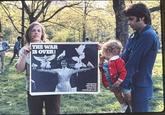 THE WAR IS OVER! ACELEBRATION SHEEP MEADOW CENTRAL PARK 12.30 PM. MAY 11,1975