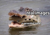 real images ai generated images