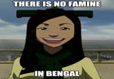 THERE IS NO FAMINE IN BENGAL imgflip.com