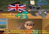 tempest phai us 米 Behold my new island, Prince of Wales! HEALTH DIET BOW'T FORGET TO BUY TEETH AFTER MALE Prince o Wales Island Prince of Wales Island Islan Ho strat United Kingdom, this is the 6th time you've named an island Prince of Wales.