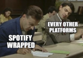 SPOTIFY WRAPPED EVERY OTHER PLATFORMS