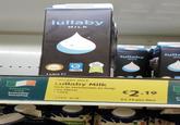 lullaby MILK 27 Elreann Q And AWARDS WINNER NATIONAL DAIRY COUNCIL lullaby MILK lulla MIL 1 Litre e LULLABY MILK Lullaby Milk Rich in Melatonin to help you sleep. Litre €2.19 Everyday Irish Everyday Amazing Ev Ev 2791 D-IE €2.19 per litre A EAST Pure-Pak diamond EASY OPEN nbawn PAIR EASY OPEN EASY AUG