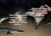 'Germany was really scared when Japan attacked Pearl Harb-" Shut up you only know history from memes made with mematic
