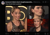 Someone's failed-clone's daughter/grandda... @Marienne... ·9h They should start a podcast 28 kx t1.8K ET 31K lil 464K
