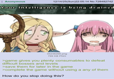 Anonymous 12/14/25(Sun)22:05:14 No.728482742 Your Intelligence is being drained 35236266.png 789 KB PNG >game gives you plenty consumables to defeat difficult bosses and levels >save them for later in the game >complete the game without using a any of them How do you stop doing this?