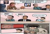 WHO SHOULD GOVERN VENEZUELA NOW? ME! ME! VENEZUELANS DISPROPAGANDA
