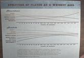 EVOLUTION OF FLAVOR AS A WHISKEY AGES Bourbon SPIRIT CHARACTER* WOOD FLAVOR WOOD SPICE/ DRYNESS Scotch PEAT** SPIRIT CHARACTER WOOD FLAVOR WOOD SPICE/ DRYNESS 1 2 3 4 5 6 7 8 9 10 11 12 13 14 15 16 17 18 19 20 YEARS IN BARREL SHERRY-CASK INFLUENCE** 1 2 3 4 5 6 7 8 9 10 11 12 13 14 15 16 17 18 19 20 YEARS IN BARREL *"Spirit character" defines the nature of the new, unaged spirit- Glenmorangie's light and elegant sweetness, Glenfarclas's beefy and oily weight, Maker's Mark's clean corn, and all the many different shapes of peat. It starts out as the dominant flavor and quickly combines with everything else, the wood being first. **Peat and Sherry are optional.