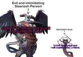 Evil and intimidating Slaanesh Pervert | SUBMIT TO MEN HAVE SUCH WONDERFUL PLANS Adorkable Snek | O-One step further and I will consider you... a friend.