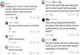 The original 365 buttons TikTok comments meme. In the comments, Tamara refuses to explain why she will collect 365 buttons in 2026.